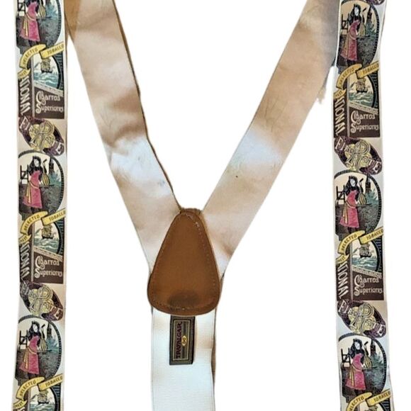 Trafalgar Suspenders Limited Edition Cigars w/ Cuban Tobacco Theme Silk Leather - Picture 1 of 15